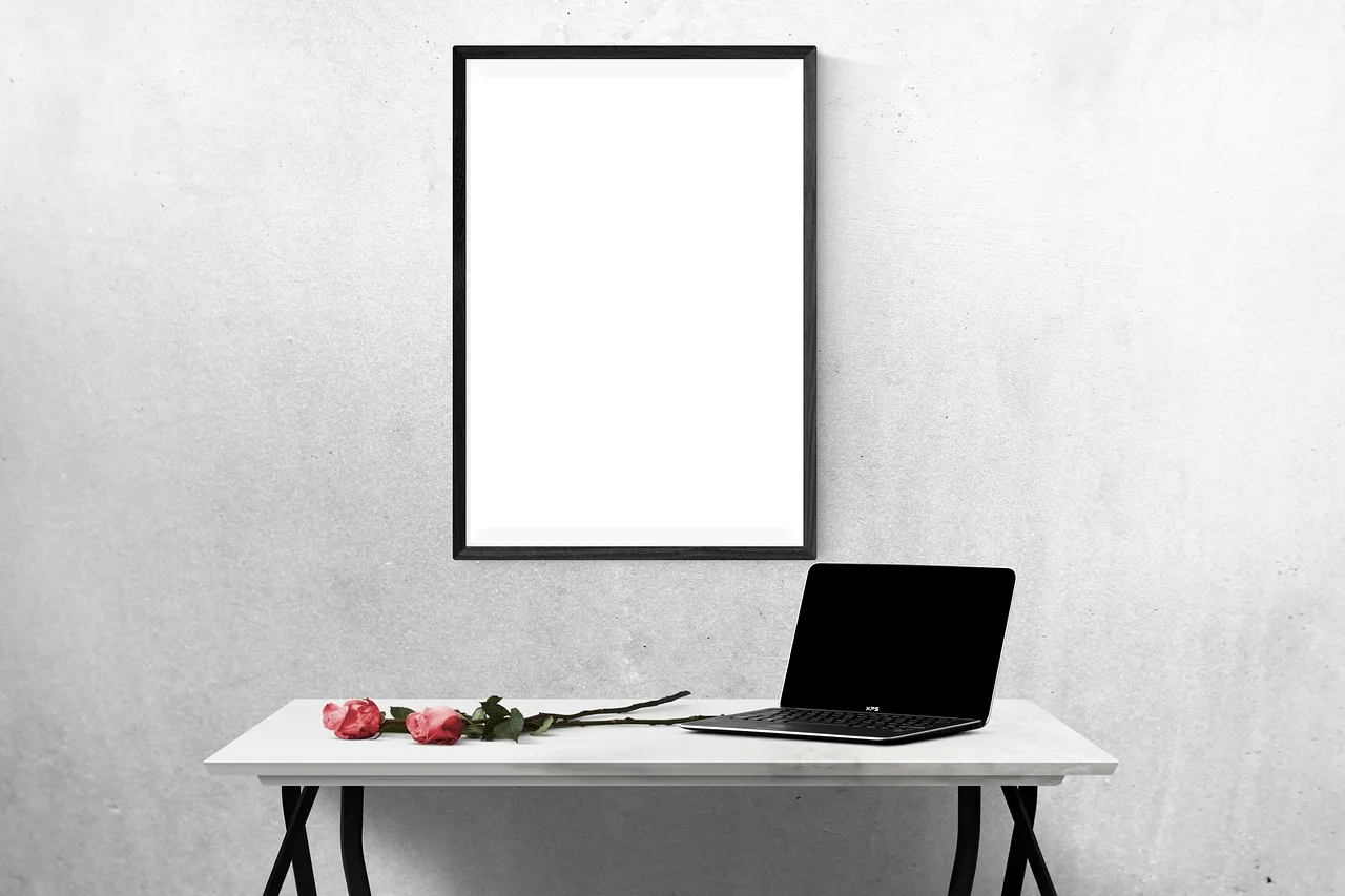 poster, mockup, wall, template, presentation, desk, portrait, decor, stock, picture, interior, photo, decoration. 1099 tax basics for American creators earning image licensing income