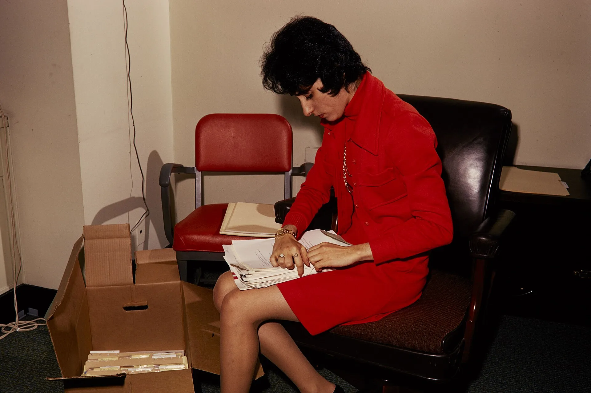 NPS employees looking through paperwork in the Womens Program in Washington Office. Keywords: nps staff; desk; NPS Personnel(NPS History Collection Themes); Women(NPS History Collection Themes); Communications(NPS History Collection Themes). Rate mechanics or registration judgment: what a sales tax service actually sells