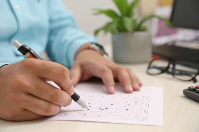 test paper, answering, hand, note, filling sheet, filling form, test paper, test paper, test paper, test paper, test paper. Does a 1099-NEC and a Schedule K-1 change your mileage deduction?